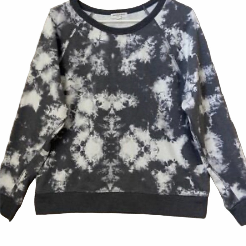 Grayson Threads Woman’s Gray Tie Dye Pullover Sweater | EUC | Sz S